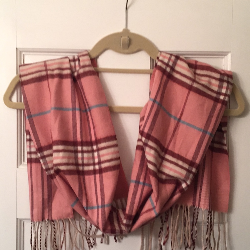 Soft Plaid Warm Scarf